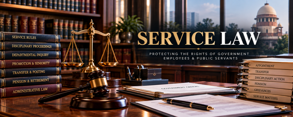 Service Law Lawyers for Employment and Government Service Disputes